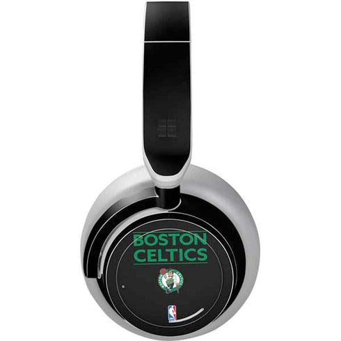 NBA Boston Celtics Standard - Black Surface Headphones Skin