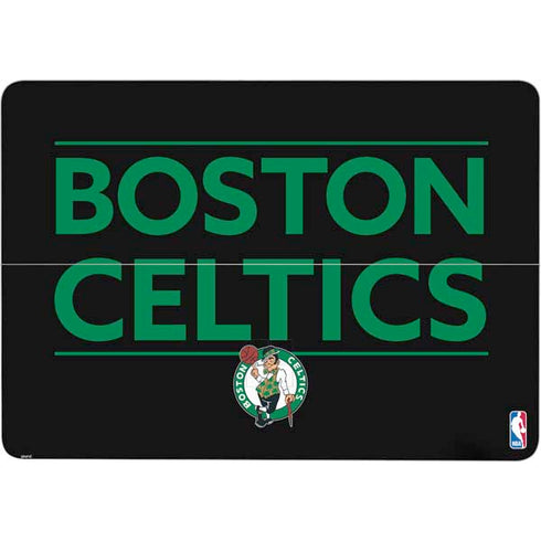 NBA Boston Celtics Standard - Black Surface Laptop Studio Skin