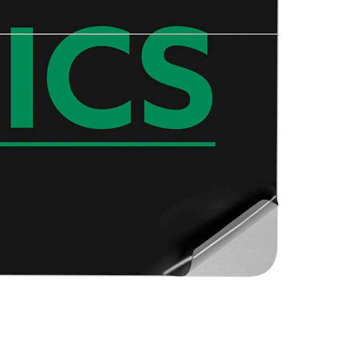 NBA Boston Celtics Standard - Black Surface Laptop Studio Skin