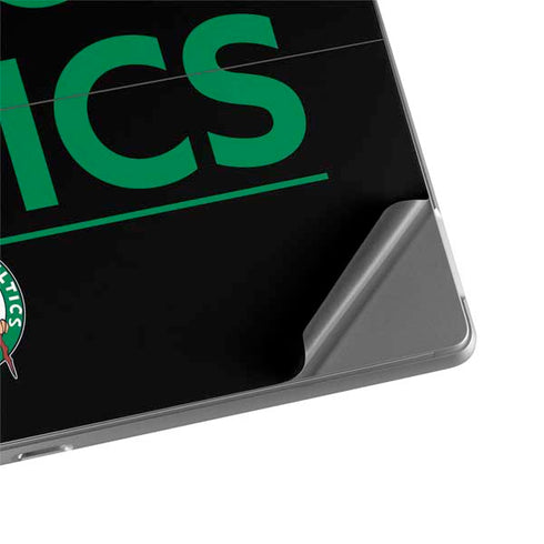 NBA Boston Celtics Standard - Black Surface Pro 8 Skin