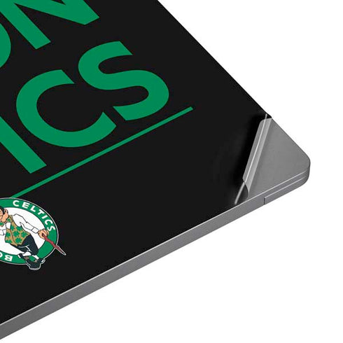 NBA Boston Celtics Standard - Black Universal Laptop 15in (12.2 x 8.8in) Skin