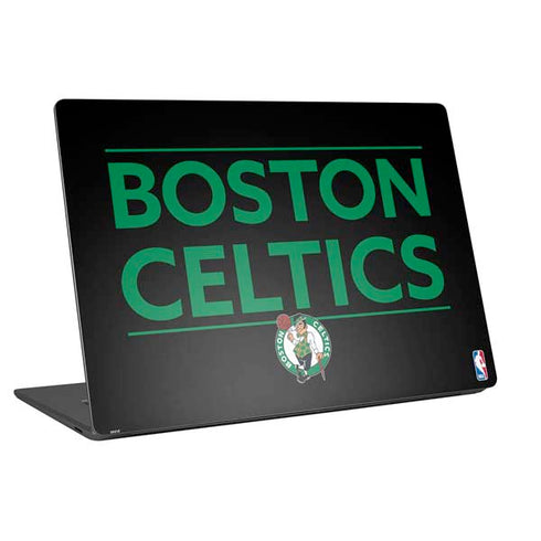 NBA Boston Celtics Standard - Black Universal Laptop 18in (14.6 x 10.6in) Skin