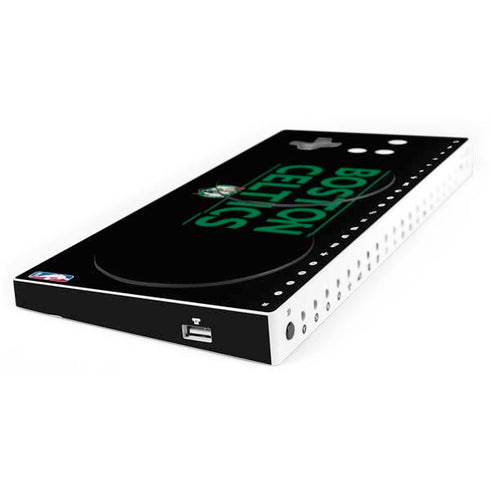 NBA Boston Celtics Standard - Black Xbox Adaptive Controller Skin