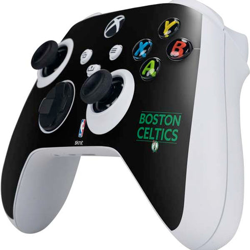 NBA Boston Celtics Standard - Black Xbox Series S Controller Skin