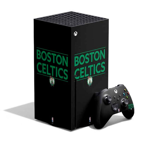 NBA Boston Celtics Standard - Black Xbox Series X Bundle Skin