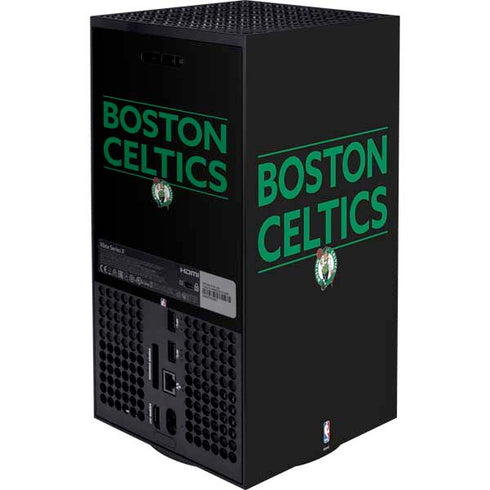 NBA Boston Celtics Standard - Black Xbox Series X Bundle Skin