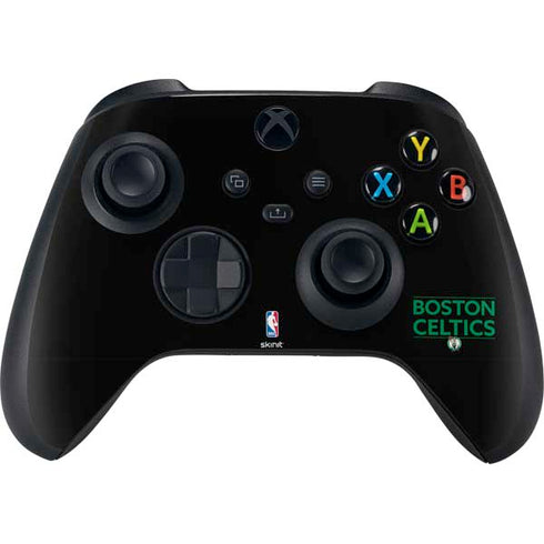 NBA Boston Celtics Standard - Black Xbox Series X Controller Skin