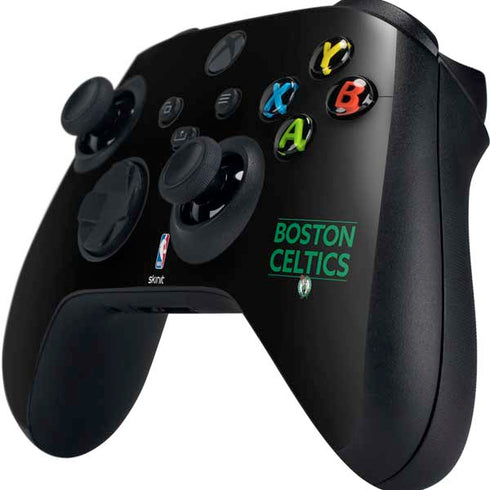 NBA Boston Celtics Standard - Black Xbox Series X Controller Skin