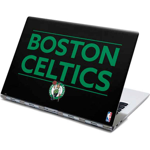 NBA Boston Celtics Standard - Black Yoga 910 2-in-1 14in Touch-Screen Skin