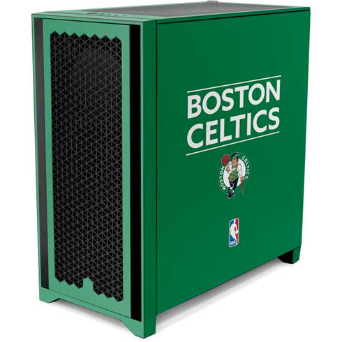 NBA Boston Celtics Standard - Green Corsair 4000D Tempered Glass Mid-Tower ATX Case Skin
