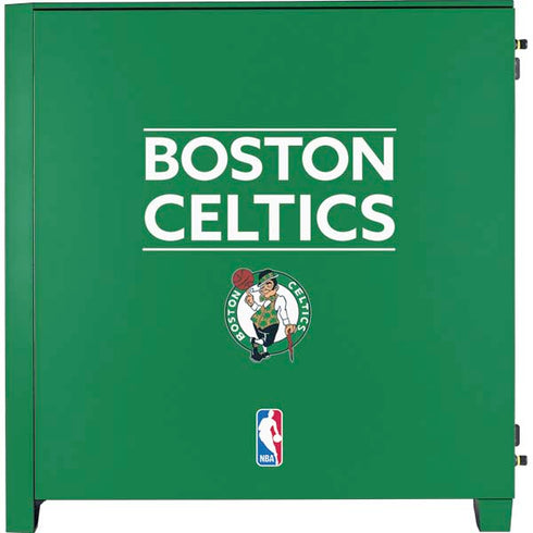 NBA Boston Celtics Standard - Green Corsair 4000D Tempered Glass Mid-Tower ATX Case Skin