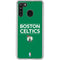 NBA Boston Celtics Standard - Green Galaxy A21 Clear Case