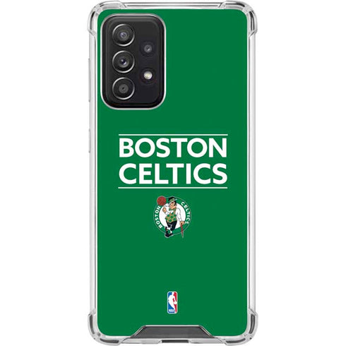 NBA Boston Celtics Standard - Green Galaxy A52 5G Clear Case