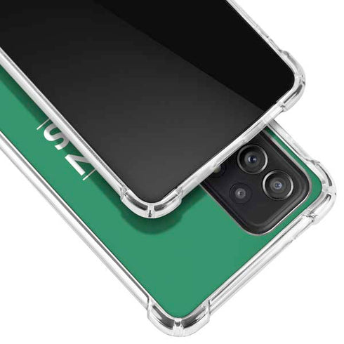 NBA Boston Celtics Standard - Green Galaxy A52 5G Clear Case