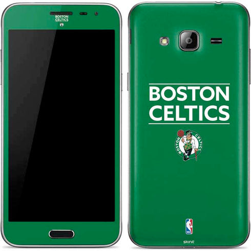 NBA Boston Celtics Standard - Green Galaxy J3 Skin