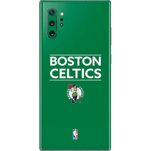 NBA Boston Celtics Standard - Green Galaxy Note 10 Plus Skin