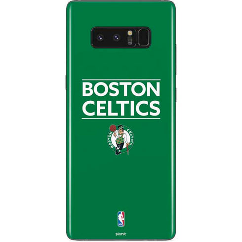 NBA Boston Celtics Standard - Green Galaxy Note 8 Skin