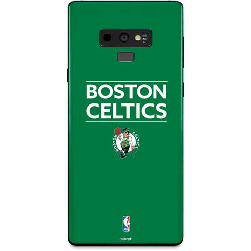 NBA Boston Celtics Standard - Green Galaxy Note 9 Skin