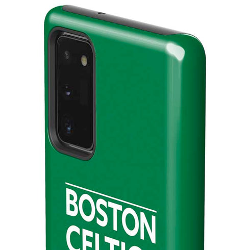 NBA Boston Celtics Standard - Green Galaxy Note20 5G Pro Case