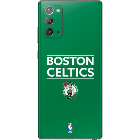 NBA Boston Celtics Standard - Green Galaxy Note20 5G Skin