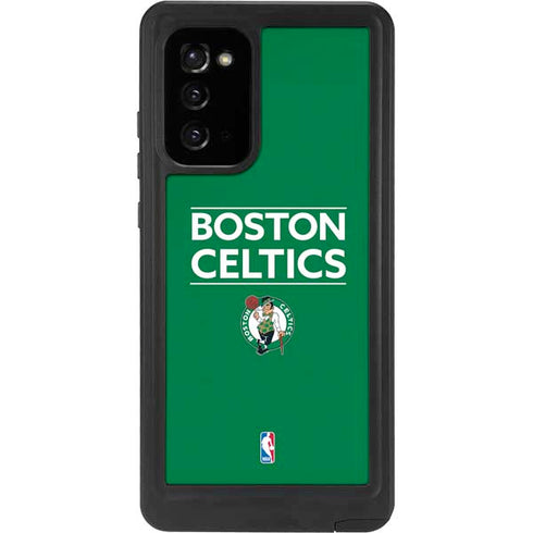 NBA Boston Celtics Standard - Green Galaxy Note20 5G Waterproof Case