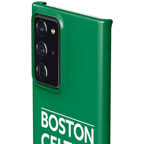 NBA Boston Celtics Standard - Green Galaxy Note20 Ultra 5G Lite Case