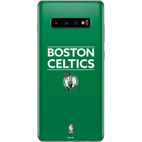 NBA Boston Celtics Standard - Green Galaxy S10 Plus Skin