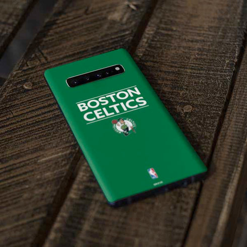 NBA Boston Celtics Standard - Green Galaxy S10 Plus Skin