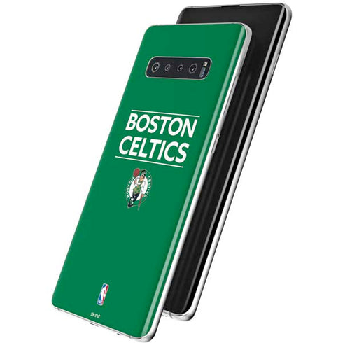 NBA Boston Celtics Standard - Green Galaxy S10 Skin