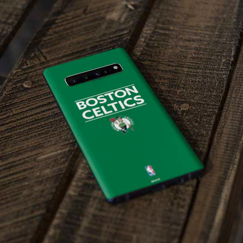 NBA Boston Celtics Standard - Green Galaxy S10 Skin