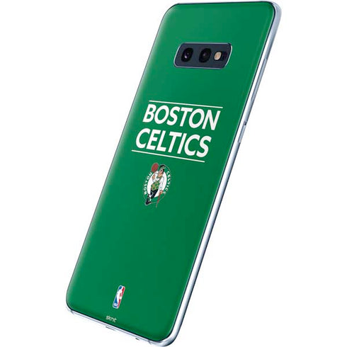 NBA Boston Celtics Standard - Green Galaxy S10e Skin