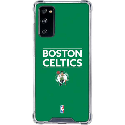 NBA Boston Celtics Standard - Green Galaxy S20 FE Clear Case