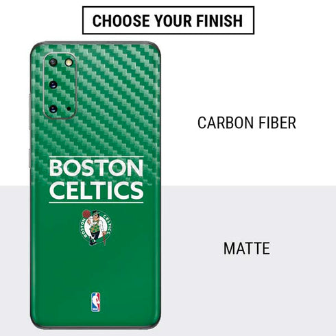 NBA Boston Celtics Standard - Green Galaxy S20 Skin