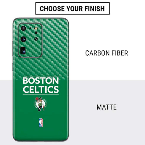 NBA Boston Celtics Standard - Green Galaxy S20 Ultra 5G Skin