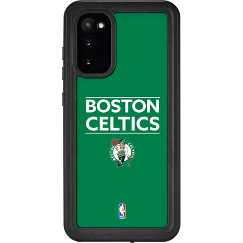 NBA Boston Celtics Standard - Green Galaxy S20 Waterproof Case