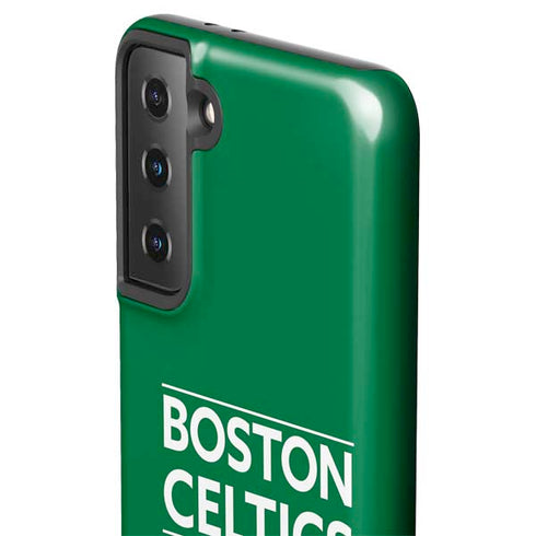 NBA Boston Celtics Standard - Green Galaxy S21 Plus 5G Pro Case