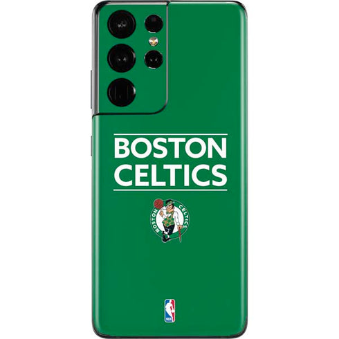 NBA Boston Celtics Standard - Green Galaxy S21 Ultra 5G Skin