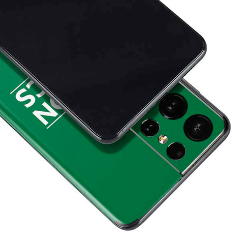 NBA Boston Celtics Standard - Green Galaxy S21 Ultra 5G Skin