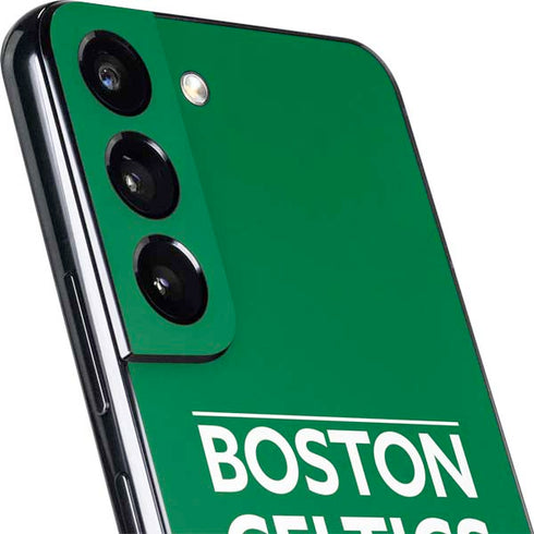NBA Boston Celtics Standard - Green Galaxy S22 Plus Skin