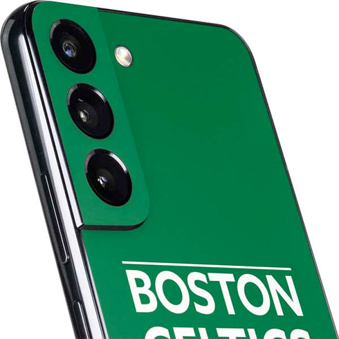 NBA Boston Celtics Standard - Green Galaxy S22 Skin