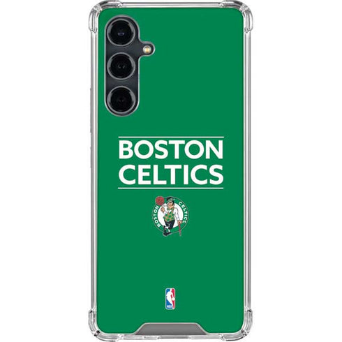 NBA Boston Celtics Standard - Green Galaxy S23 FE Clear Case