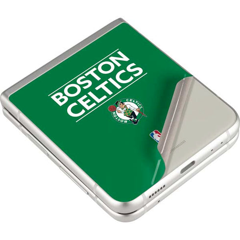 NBA Boston Celtics Standard - Green Galaxy Z Flip3 5G Skin