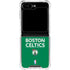 NBA Boston Celtics Standard - Green Galaxy Z Flip5 5G Clear Case
