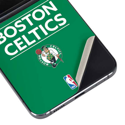 NBA Boston Celtics Standard - Green Galaxy Z Flip5 5G Skin