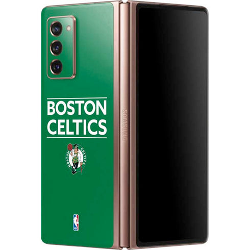 NBA Boston Celtics Standard - Green Galaxy Z Fold2 5G Skin