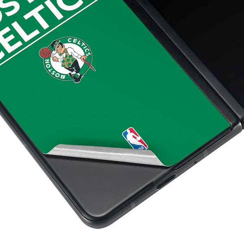 NBA Boston Celtics Standard - Green Galaxy Z Fold3 5G Skin