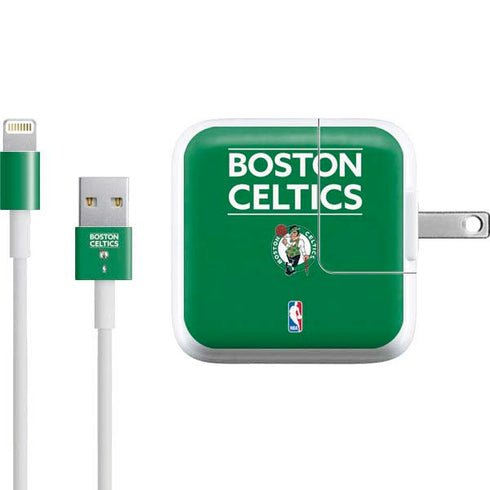 NBA Boston Celtics Standard - Green iPad Charger (10W USB) Skin