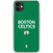NBA Boston Celtics Standard - Green iPhone 11 Clear Case