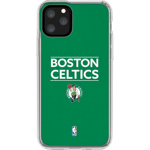 NBA Boston Celtics Standard - Green iPhone 11 Pro Clear Case