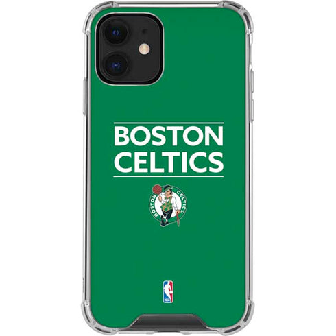 NBA Boston Celtics Standard - Green iPhone 12 Clear Case